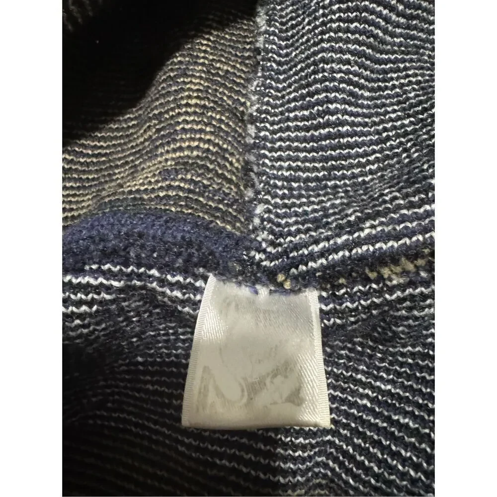 Panda Bear print hooded sweater wool kids 7/8